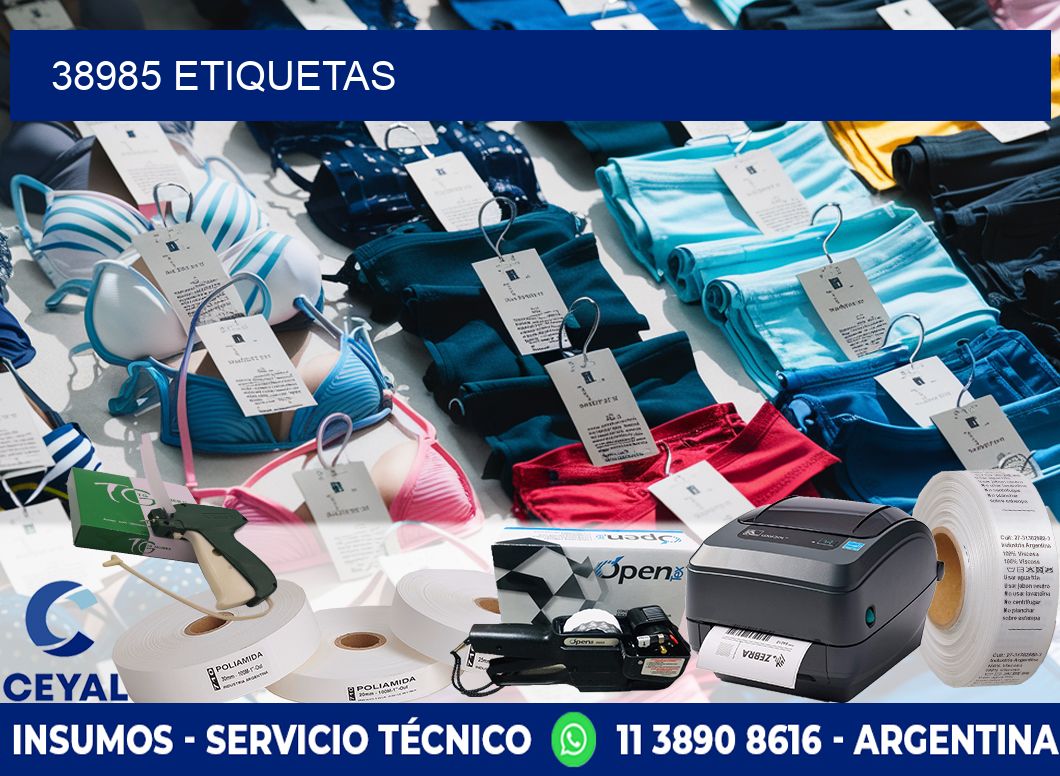 38985 ETIQUETAS
