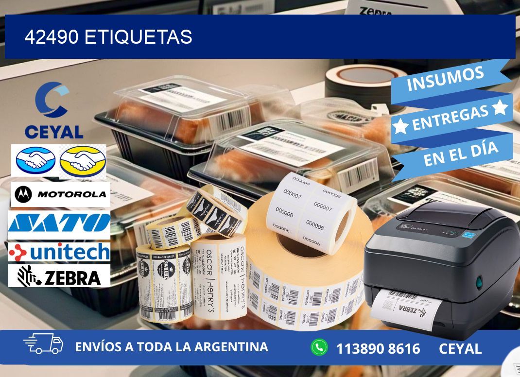 42490 ETIQUETAS