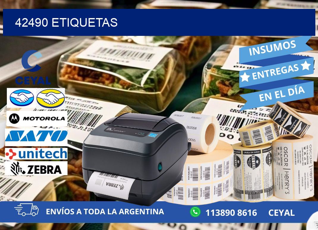 42490 ETIQUETAS