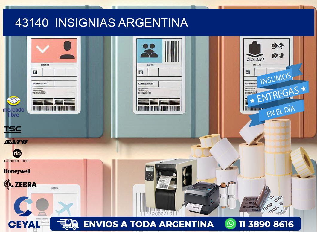 43140 Insignias Argentina