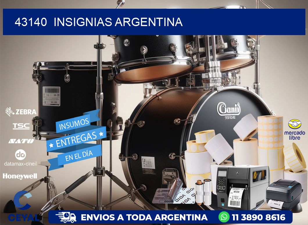 43140 Insignias Argentina