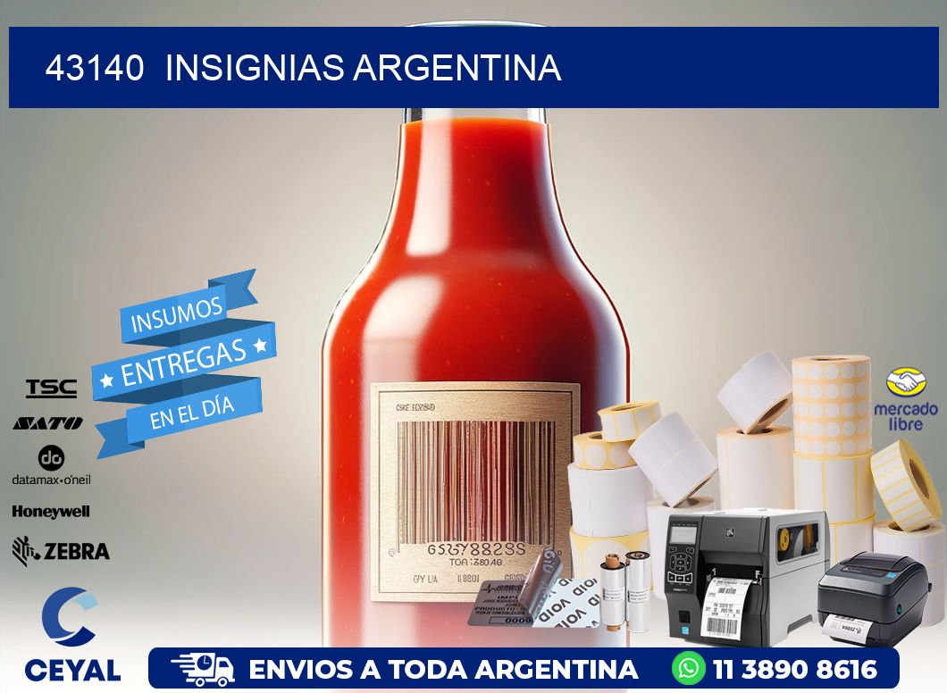 43140 Insignias Argentina
