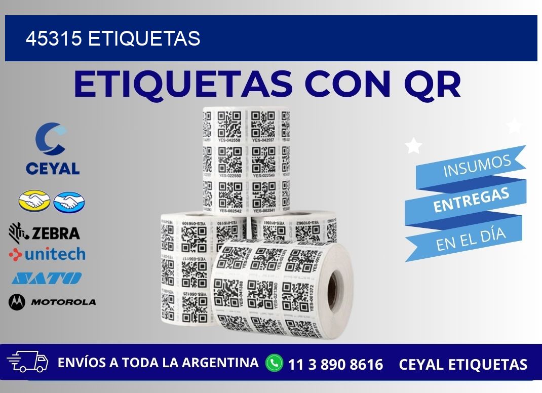 45315 ETIQUETAS