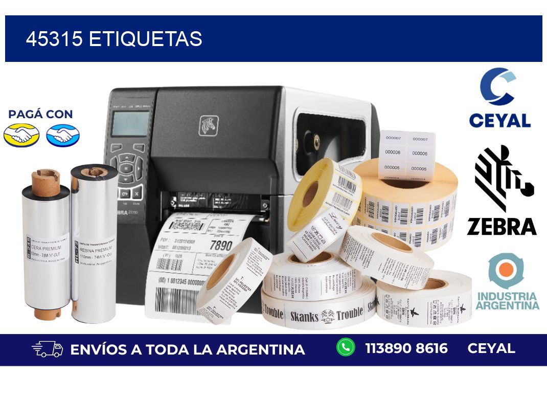 45315 ETIQUETAS