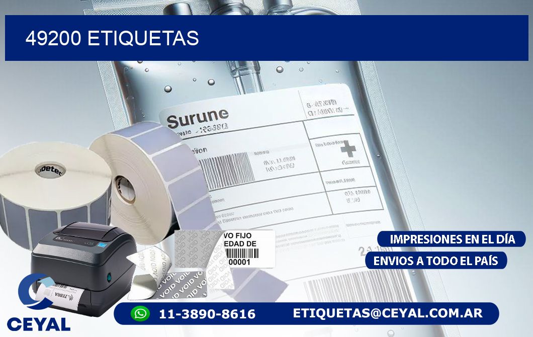 49200 ETIQUETAS