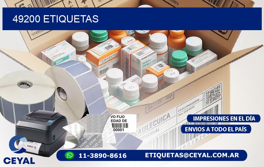 49200 ETIQUETAS