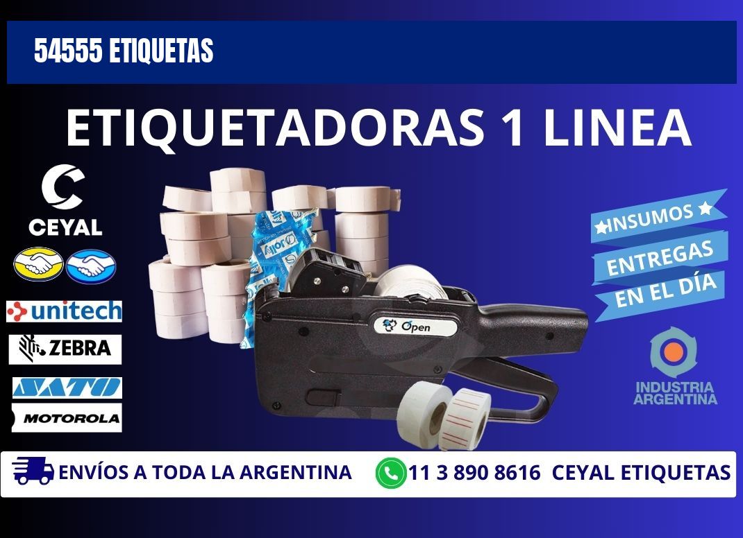 54555 ETIQUETAS