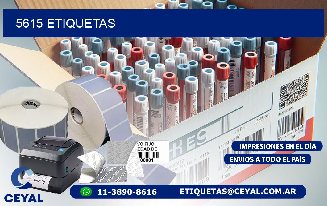 5615 ETIQUETAS