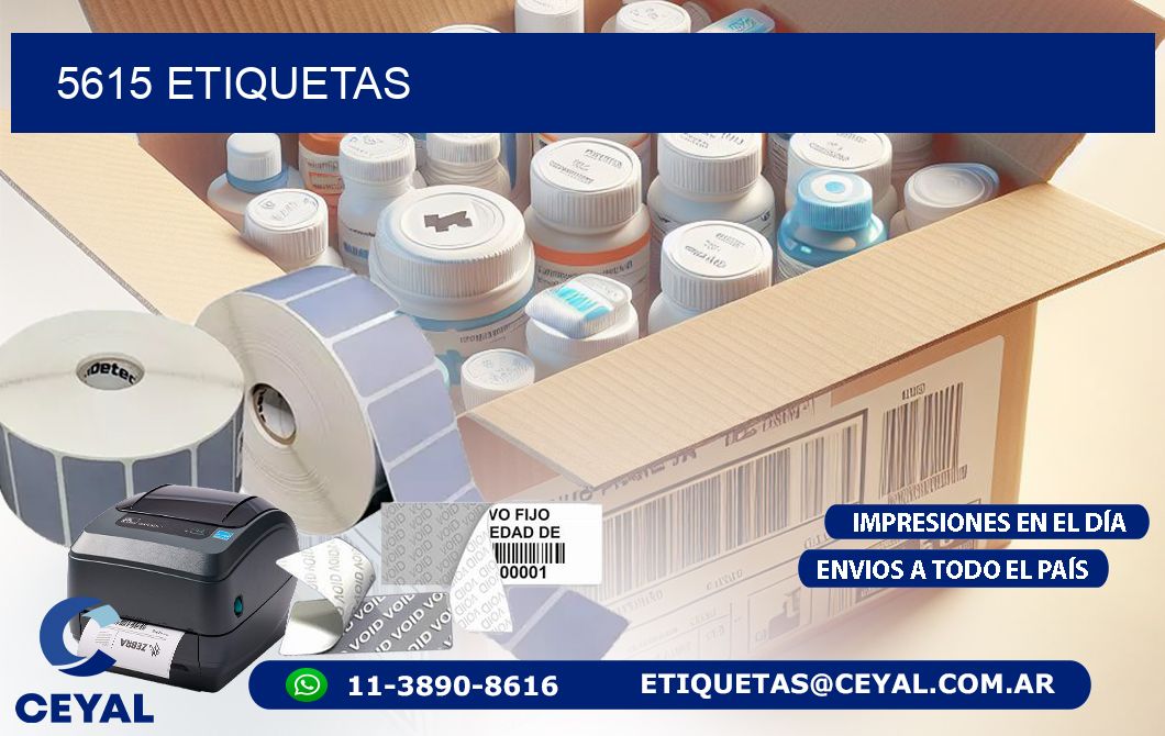 5615 ETIQUETAS