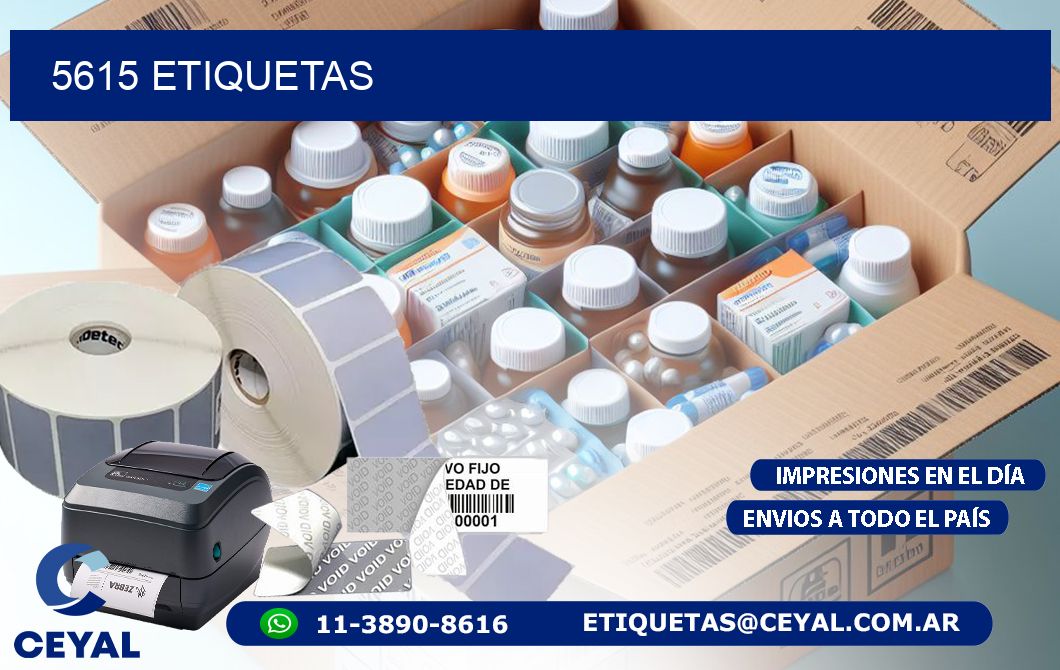 5615 ETIQUETAS