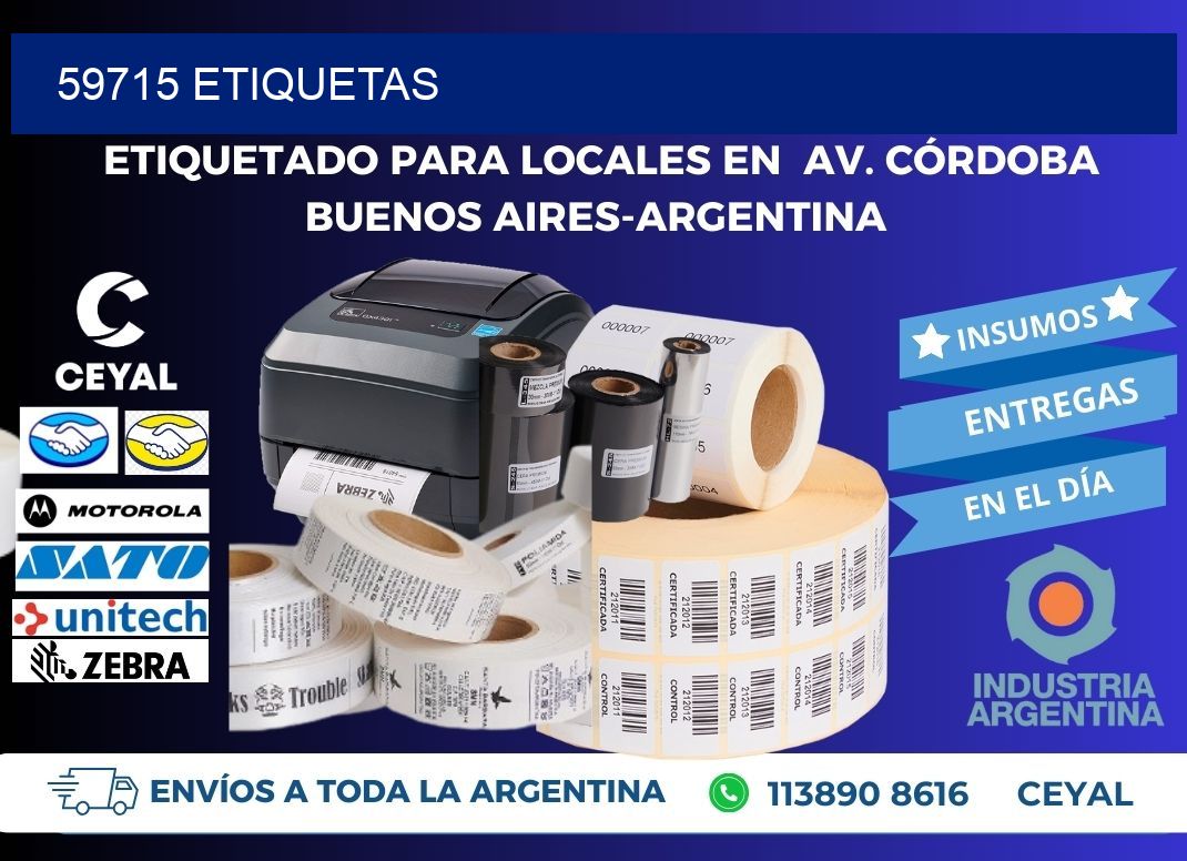 59715 ETIQUETAS