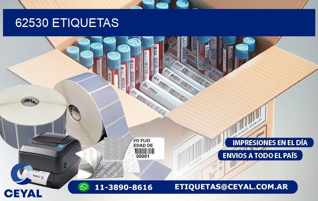 62530 ETIQUETAS