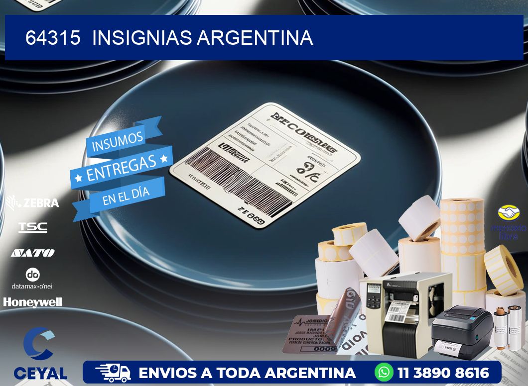 64315 Insignias Argentina