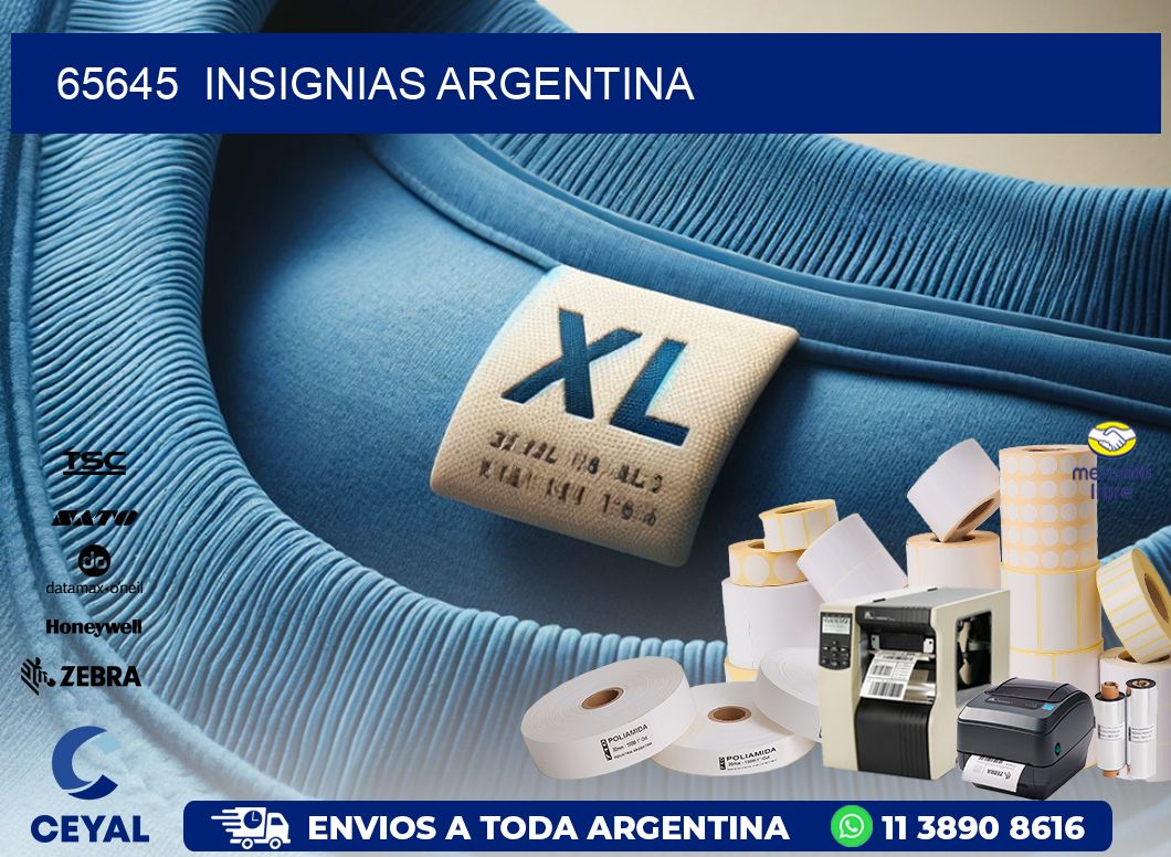 65645  Insignias Argentina