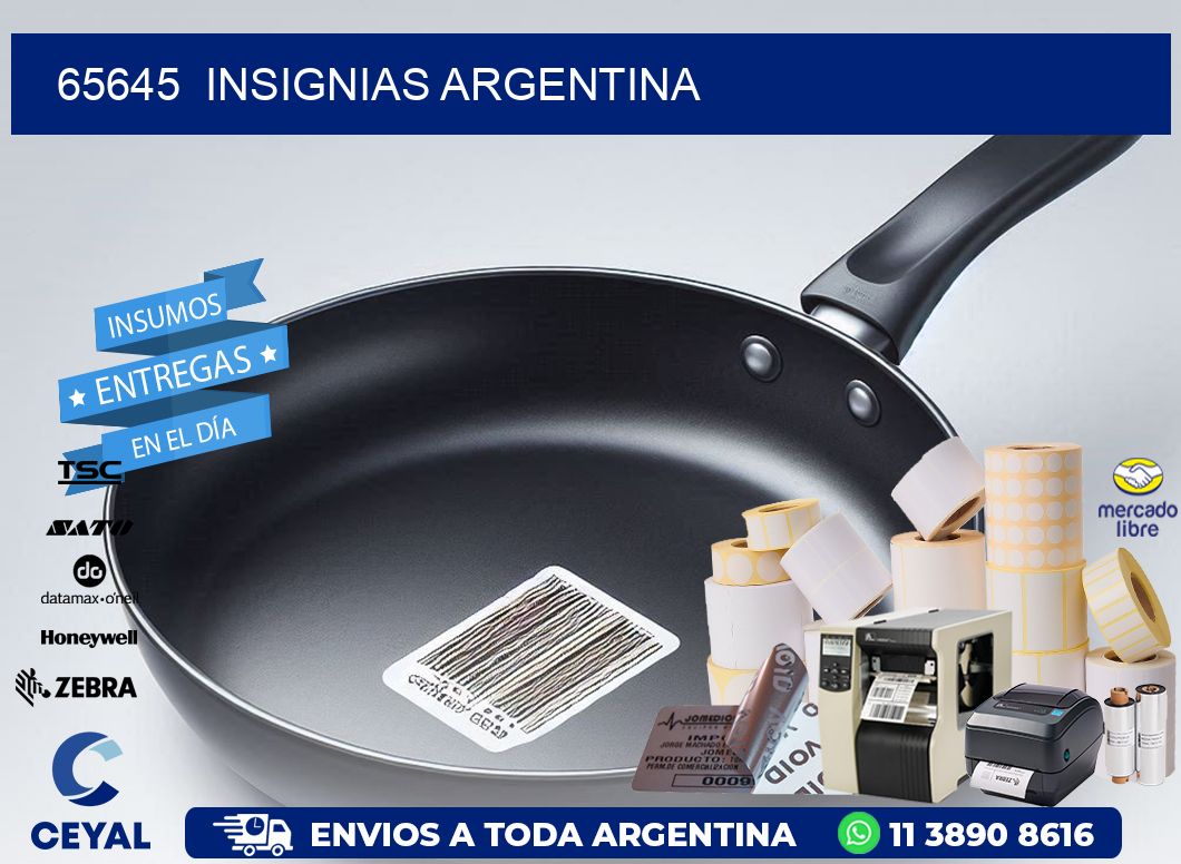 65645  Insignias Argentina