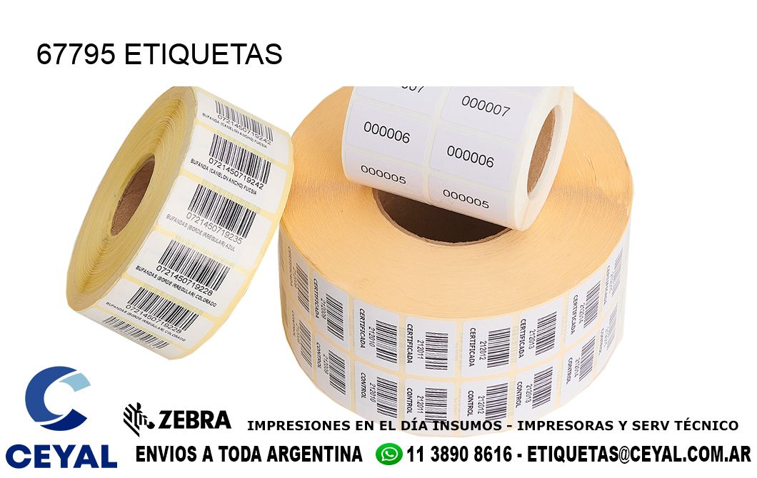 67795 ETIQUETAS