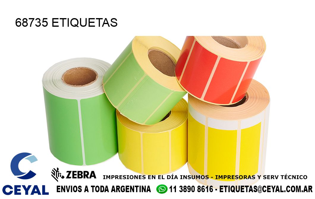 68735 ETIQUETAS