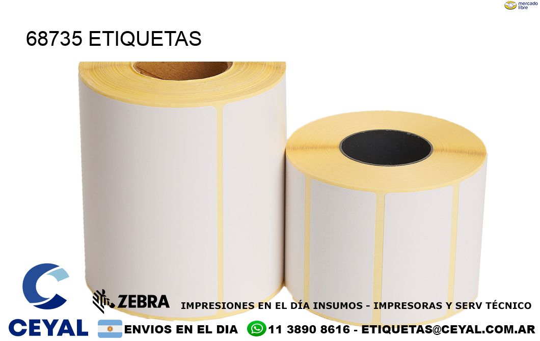 68735 ETIQUETAS