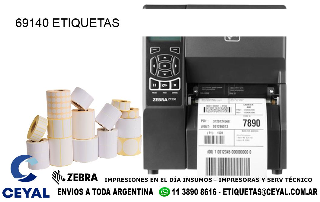 69140 ETIQUETAS