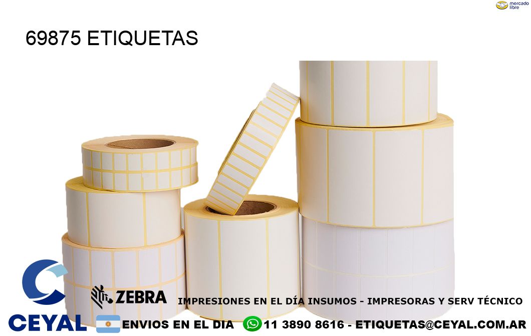 69875 ETIQUETAS
