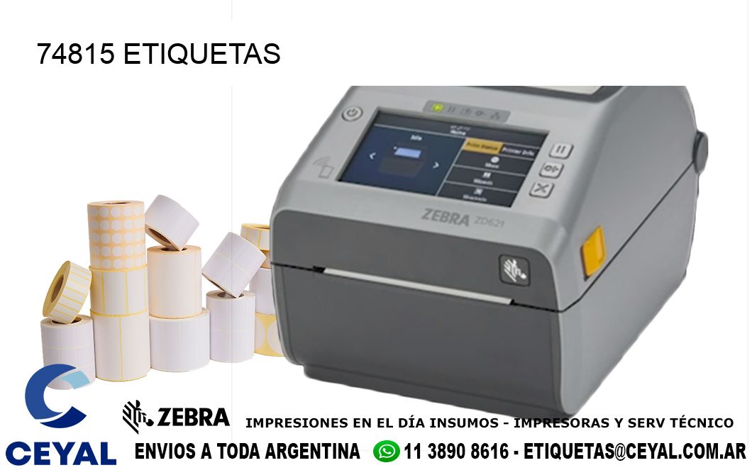 74815 ETIQUETAS