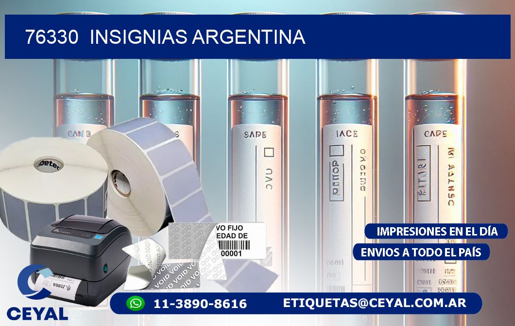 76330 Insignias Argentina