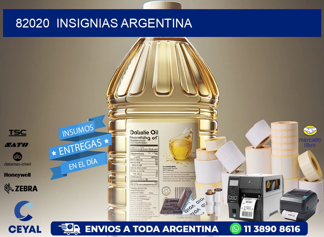 82020 Insignias Argentina