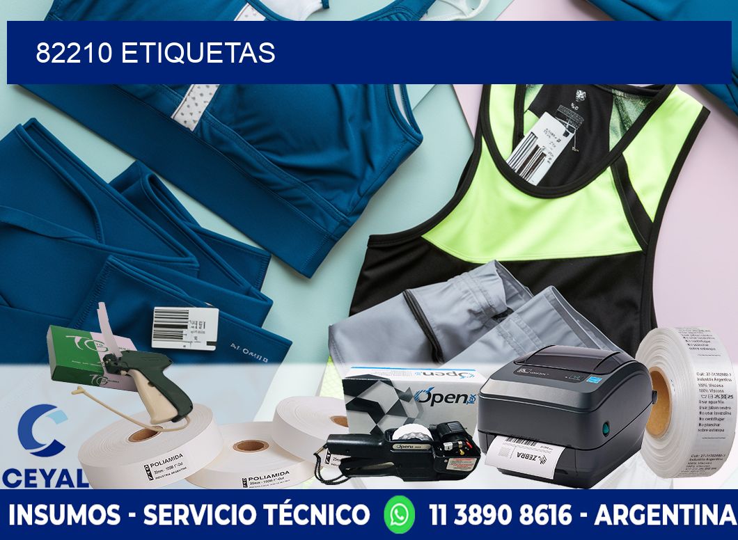 82210 ETIQUETAS