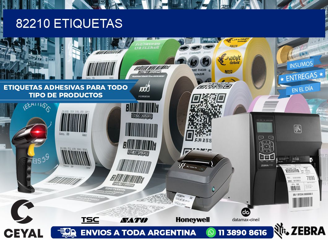82210 ETIQUETAS
