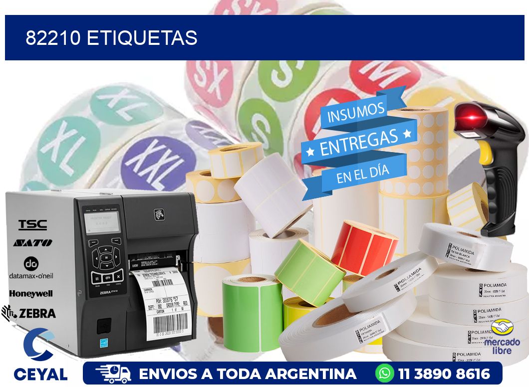 82210 ETIQUETAS