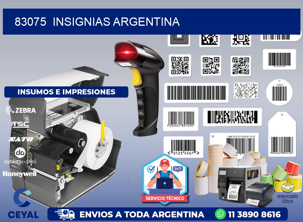 83075 Insignias Argentina
