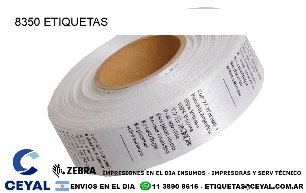 8350 ETIQUETAS