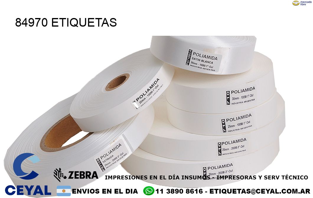 84970 ETIQUETAS