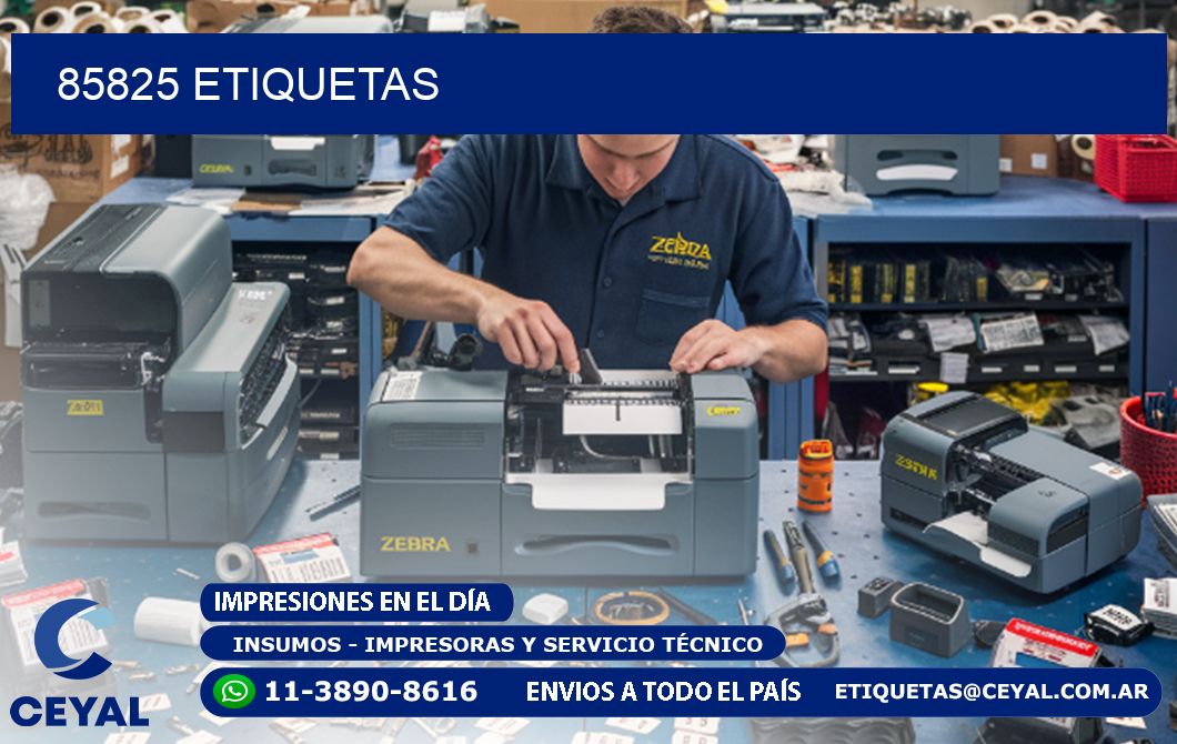 85825 ETIQUETAS