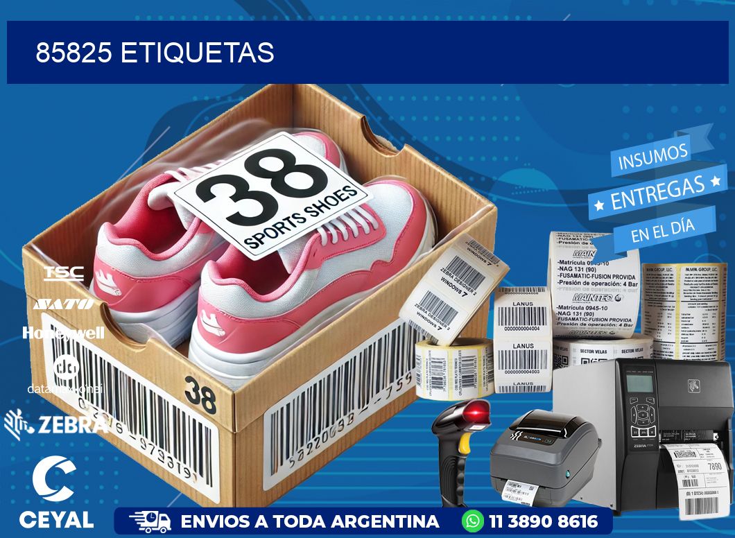 85825 ETIQUETAS