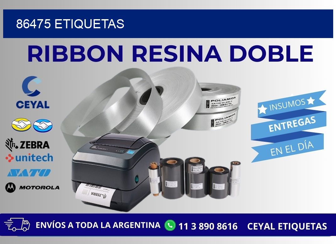 86475 ETIQUETAS