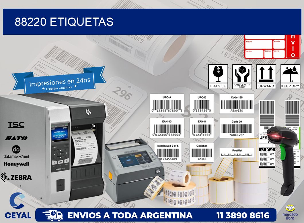 88220 ETIQUETAS