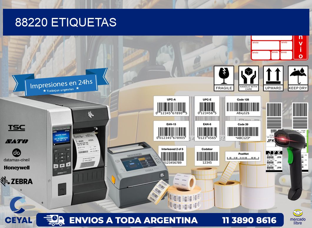 88220 ETIQUETAS
