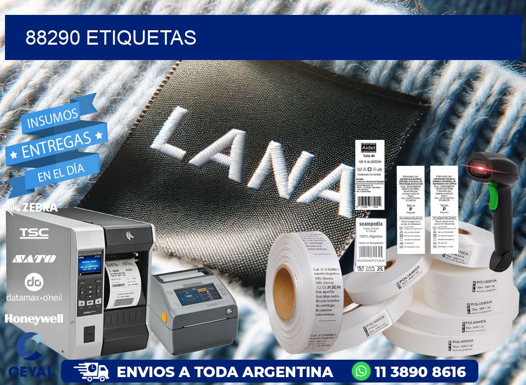 88290 ETIQUETAS