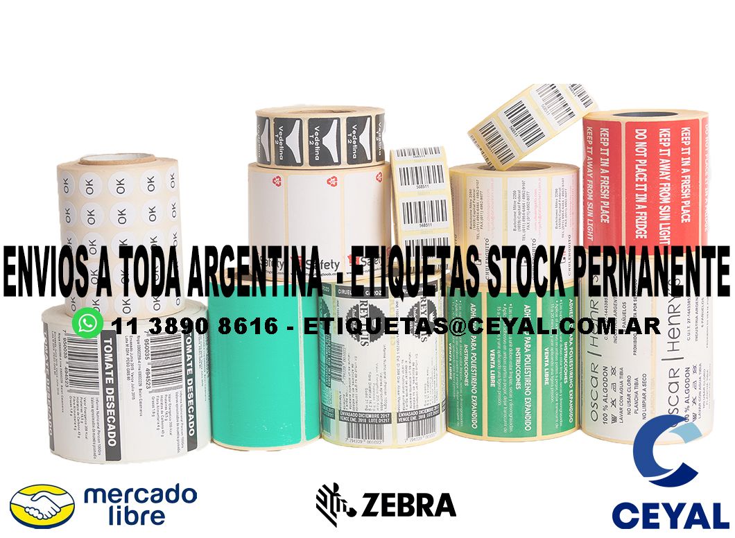 92605 ETIQUETAS BOLSAS ARGENTINA