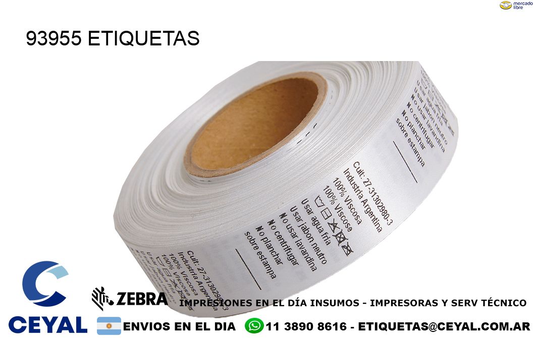 93955 ETIQUETAS