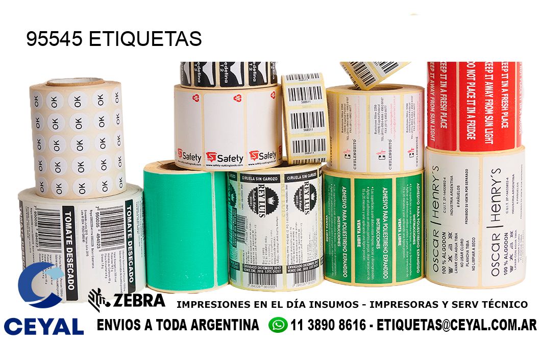 95545 ETIQUETAS