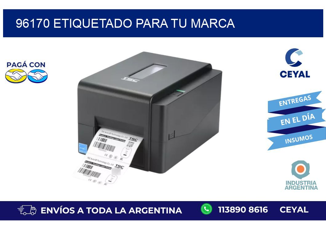 96170 ETIQUETADO PARA TU MARCA