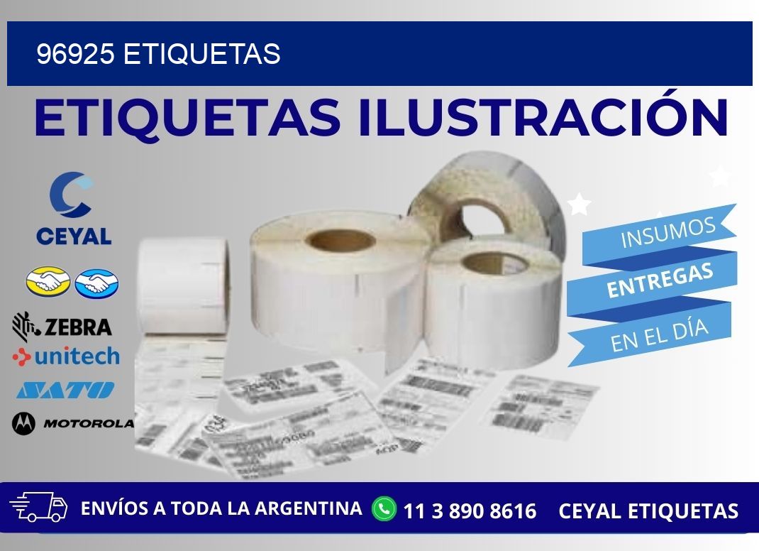 96925 ETIQUETAS
