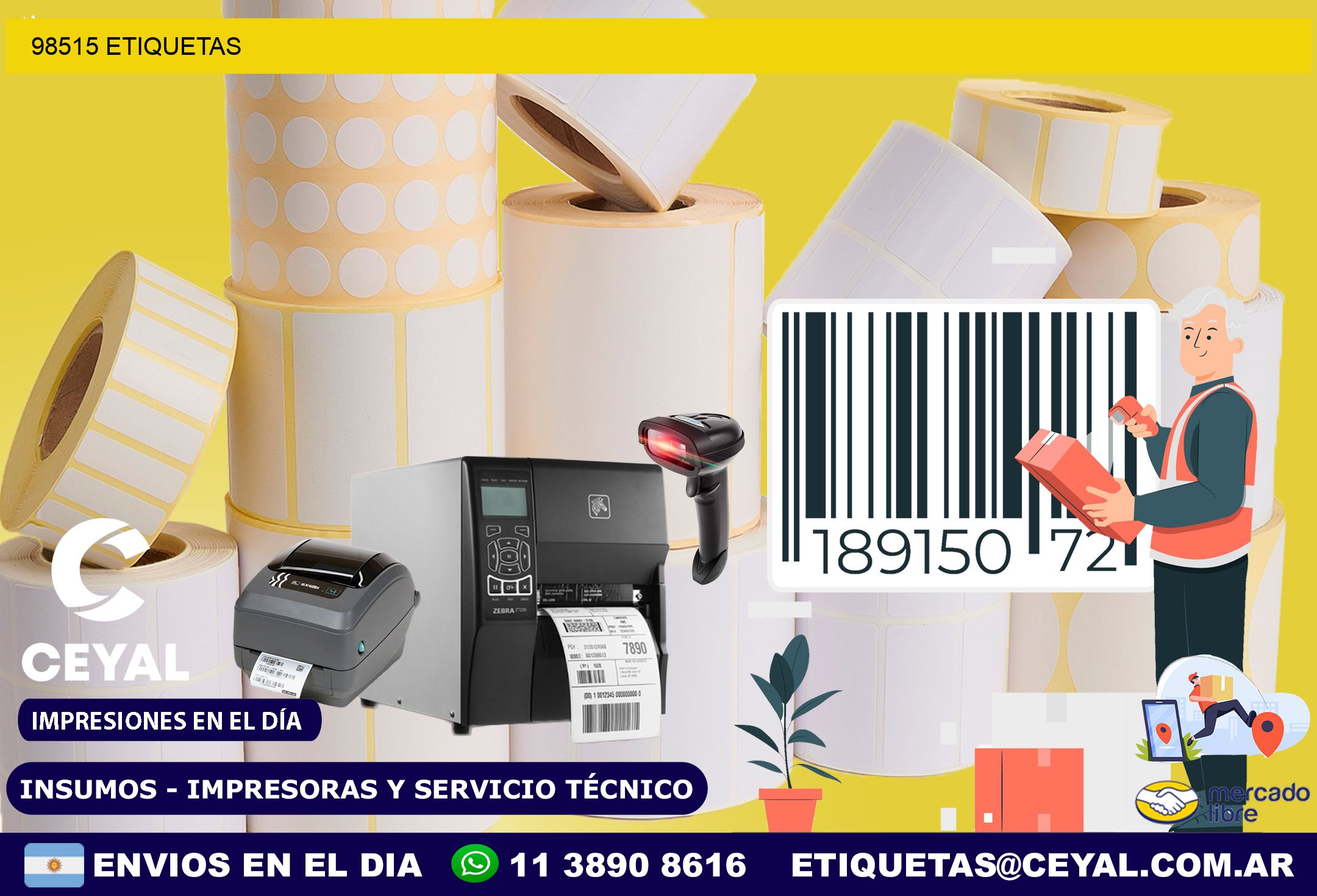98515 ETIQUETAS