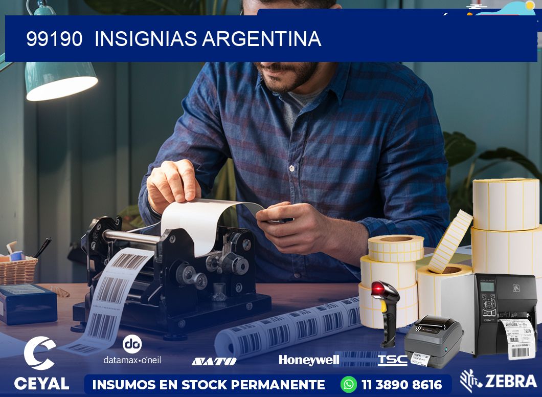99190  Insignias Argentina