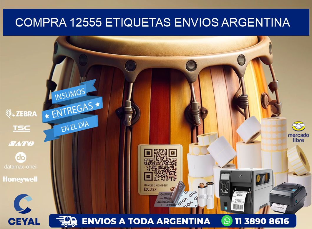COMPRA 12555 ETIQUETAS ENVIOS ARGENTINA