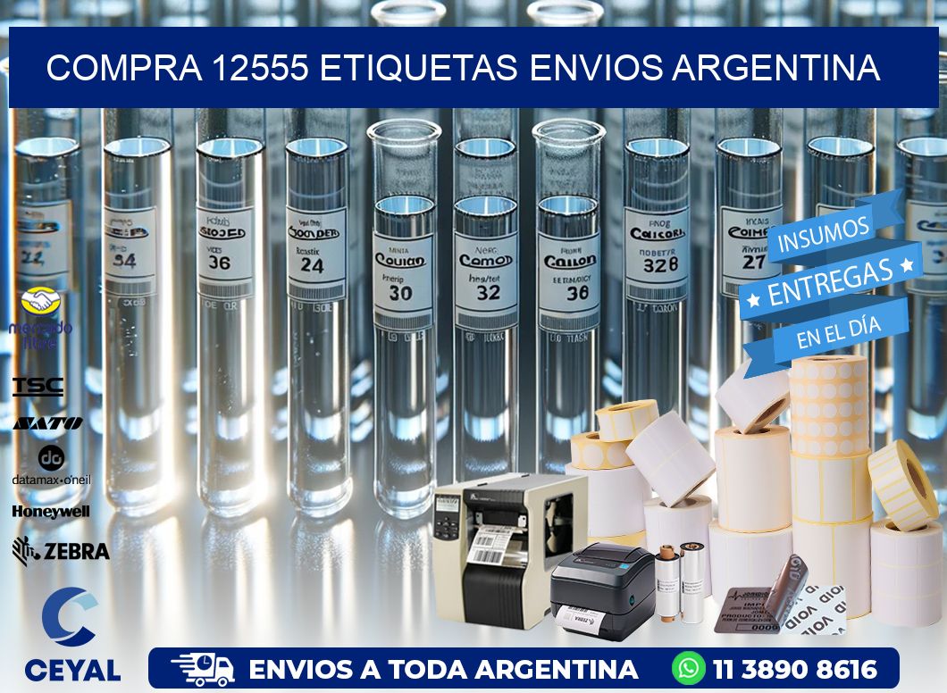 COMPRA 12555 ETIQUETAS ENVIOS ARGENTINA