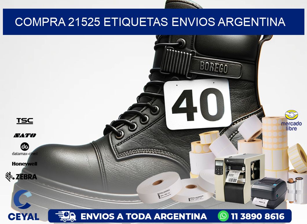 COMPRA 21525 ETIQUETAS ENVIOS ARGENTINA