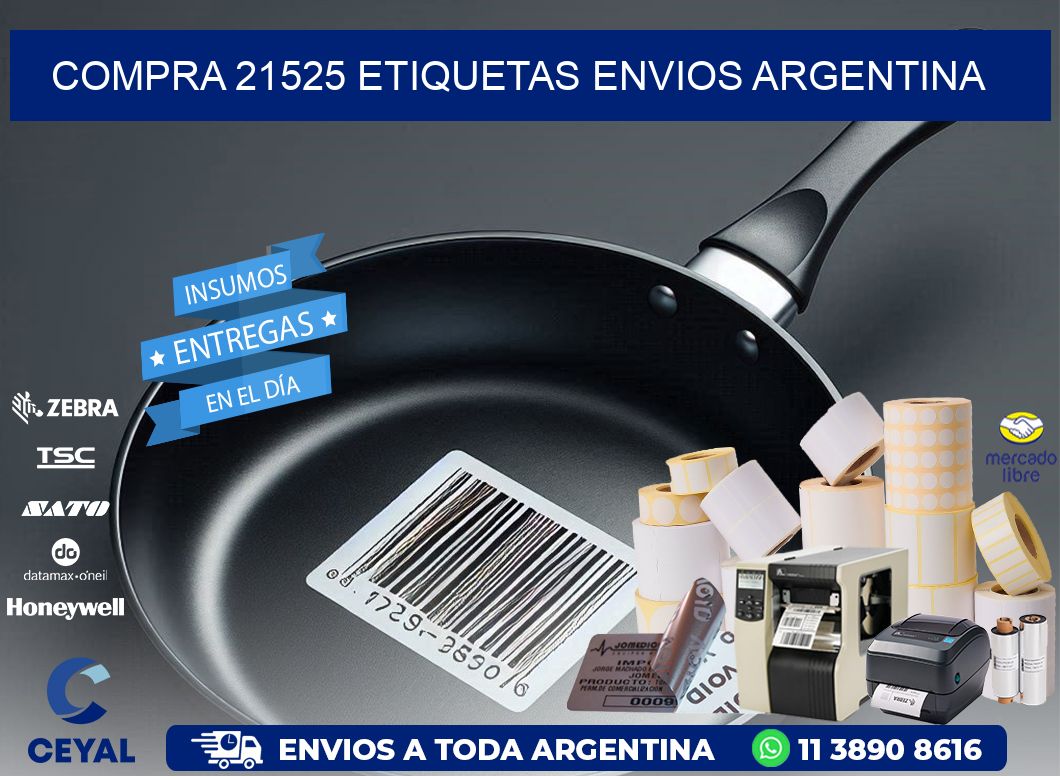 COMPRA 21525 ETIQUETAS ENVIOS ARGENTINA